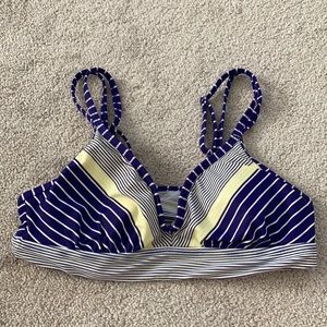 Athleta underwire swim top